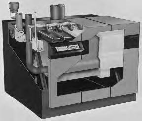 Remeha Gas 3002 2. CONSTRUCTIEGEGEVENS 2.1 Algemeen De warmtewisselaar (ketelblok) bestaat uit leden van corrosiebestendig gietijzer, die d.m.v. conische nippels zijn samengebouwd.