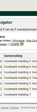 2 Meldingen Door op de optie Meldingen in