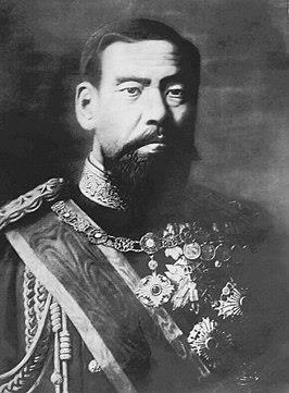 Meiji ( keizer ): Kioto, 3 november 1852 - Tokio, 30 juli 1912 Keizer Meiji 明治天皇, Meiji-tennō, letterlijk Keizer van de verlichte regering, was de 122ste keizer van Japan volgens de traditionele