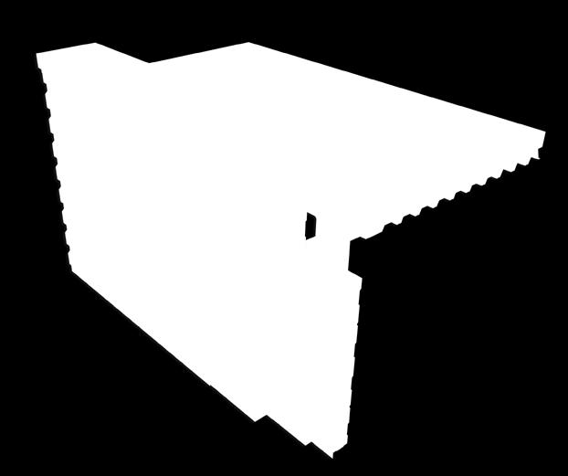 Verzinktstalen schroeven Ø 4,5mm, 2 stuks per koppeling omegaprofiel - binnendoos, λ = 50 W/mK 5. Isolatie ROCKWOOL 207, dikte: 80mm, λ = 0,038 W/mK, tussen omega (densiteit 27 kg/m³) 6.