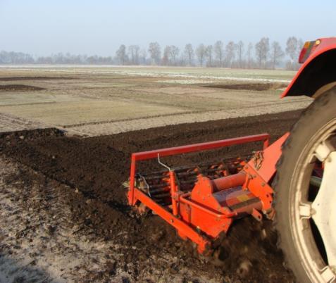 Onkruidvrij + Compost: 75 ton/ha 20-25 cm