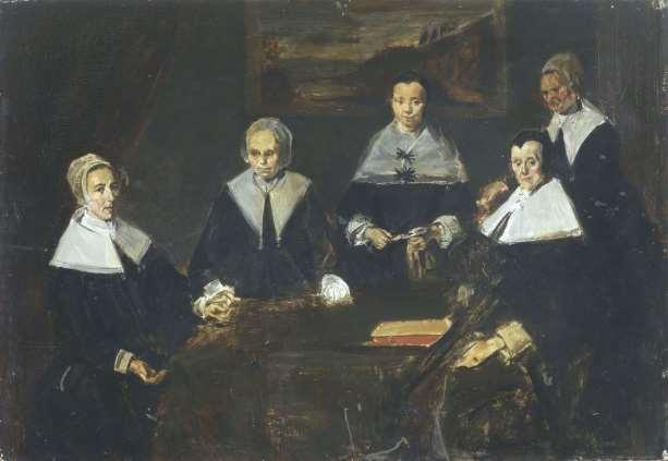 Manets kopie uit 1872 op zakdoekformaat van Frans Hals Regentessen Foto Frans Hals Museum Het Frans Hals Museum in Haarlem heeft een verloren gewaand schilderij van de Franse kunstenaar Édouard Manet