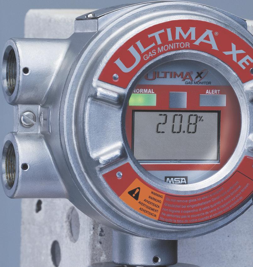Bieden een uniek scala aan functionaliteit De ULTIMA X serie gasdetectie-instrumenten is leverbaar met katalytische sensoren voor brandbare gassen en elektrochemische sensoren voor toxische, en