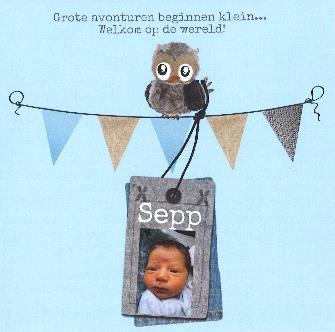 Geboren! Op 4 januari is zoontje Sepp geboren, derde kindje van meester Stefan. Ouders, grote zus Liv en grote broer Vince zijn heel trots. Heel veel geluk met z n vijfjes!