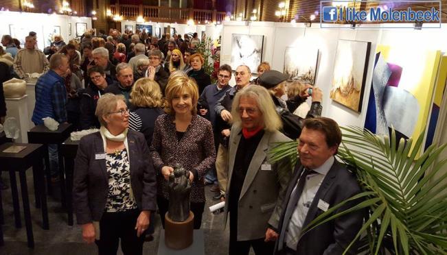Voor de vierde editie, heeft de Mérite Artistique Européen de eer gebracht aan de realisaties van hun leden met een tentoonstelling in het Karreveldkasteel.