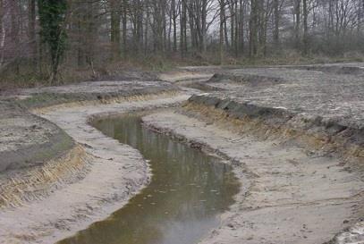 Ontwikkelingen in het herstel van beken Genormaliseerde beek