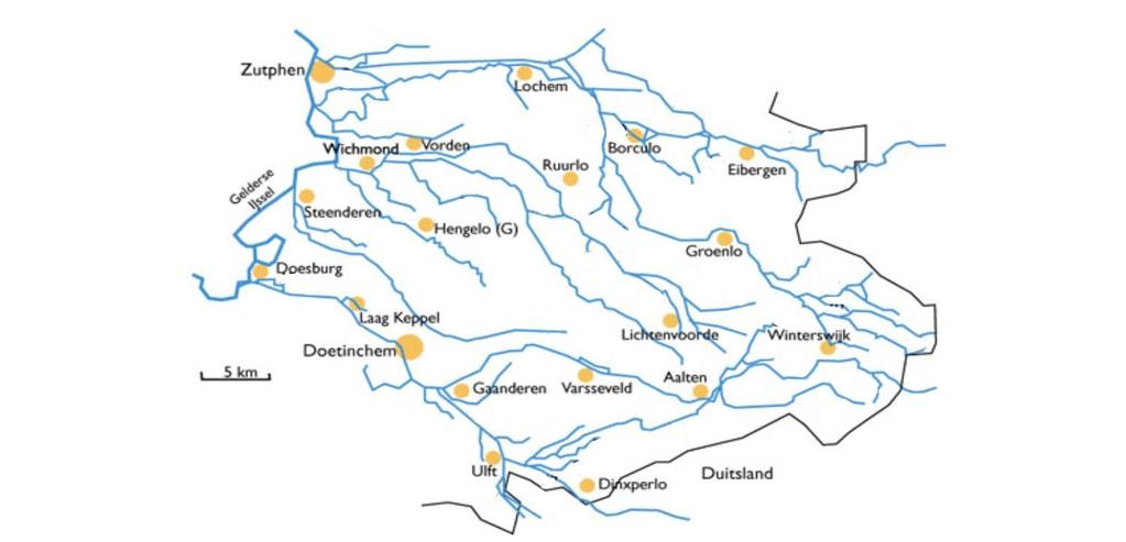 Groen-blauwe dooradering Gelderland Klimaatbestendige - KRW waardige Achterhoek