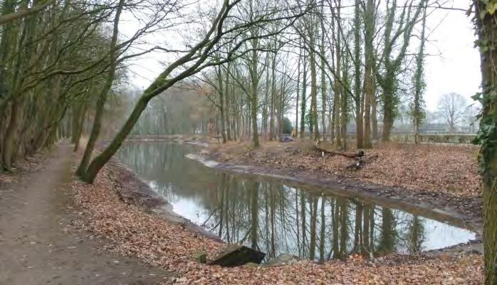 Voorafgaand aan de baggerwerkzaamheden is er nog