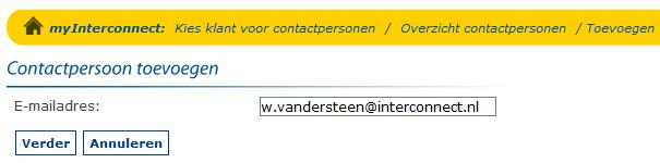 2.1 CONTACTPERSONEN ZOEKEN Met de zoekfunctie (rechtsboven) kunt u contactpersonen zoeken op basis van: achternaam, functie, telefoon, GSM, e-mail of bedrijfsnaam.