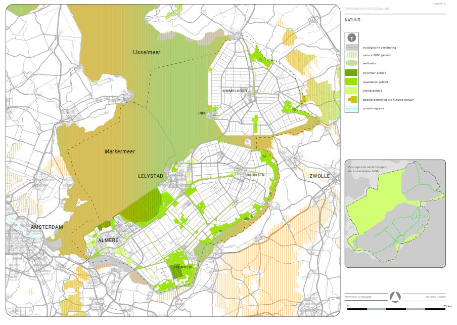 Partiële herziening Omgevingsplan Flevoland natuur Onderdeel 2 Toelichting onderdeel 2 De tekst buiten paragraaf 5.