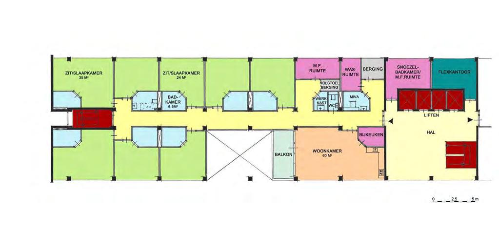 herbestemming: appartementen type C