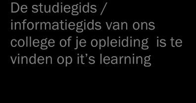 Wijzigingen in de OER Als zich belangrijke wijzigingen in de OER voordoen, word je daar met behulp van een addendum/wijzigingsblad van op de hoogte gesteld.