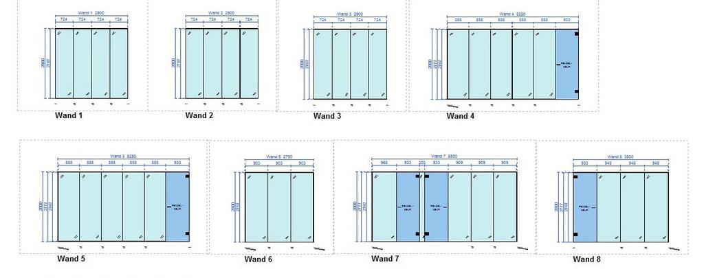 PROJECTBEGELEIDING Wil jij en je klant hulp bij de keuze in de systeemwanden? Geen probleem! Onze medewerkers adviseren je graag. Onze buitendienst maakt graag een afspraak. Uw wanden getekend?