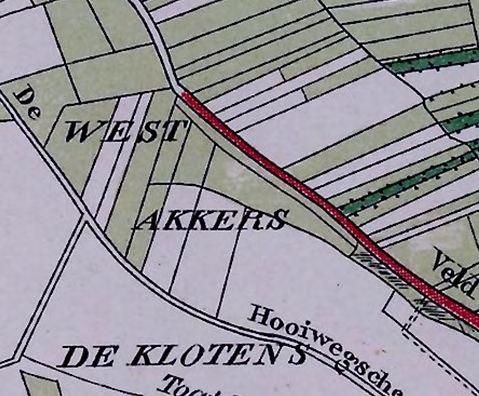 Maasdriel) - Veldweg (ong.) Kadastrale kaart uit 1823 (Minuutplan) Legenda Plangebied Figuur 4.