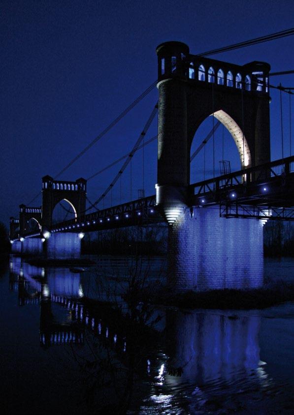 Pont sur la Loire, Langeais,