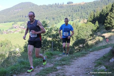Dit is een trialrun in de Alpen. Pascal Heyvaert nam deel aan deze 14,5 km met 600 hoogtemeters en eindigde 62e op 468 deelnemers in een tijd van 1u21'11".