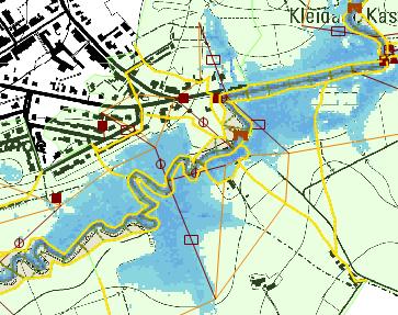 Modellering: Praktische uitwerking Studiegebied: stroomgebied Benedenvliet Integraal riool-rivier model Benedenvliet (InfoWorks ICM software): Omvat: Hoofdwaterlopen Zuiveringsgebieden Complexe