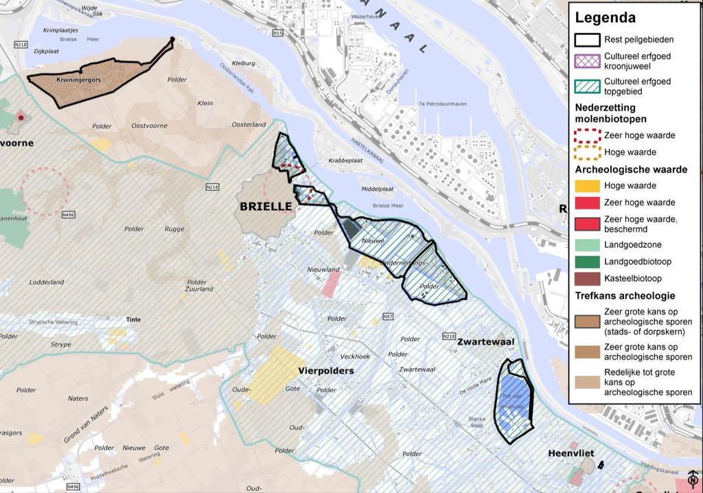 2.9 Cultuurhistorie en archeologie Voor de inventarisatie van landschappelijke, cultuurhistorische en archeologische waarden is gebruik gemaakt van de cultuur historische atlas van Zuid-Holland.