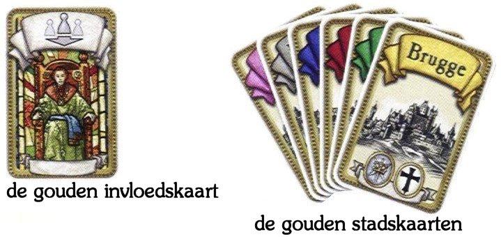 Als het echter geen invloedskaart is, dan legt hij de kaart open op de aflegstapel naast de verdekte stapel van de gouden kaarten. Hij moet nu de actie van deze kaart uitvoeren.