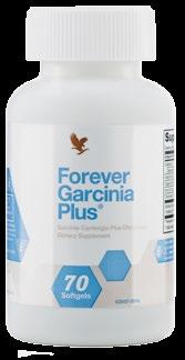 2019 Productbrochure FOREVER GARCINIA PLUS Forever Garcinia Plus bevat naast het fruitextract Garcinia het mineraal chroom.