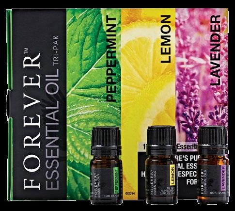 512 43,08 3 x 5 ml FOREVER ESSENTIAL OILS BUNDLE Waarom één kiezen als je ze