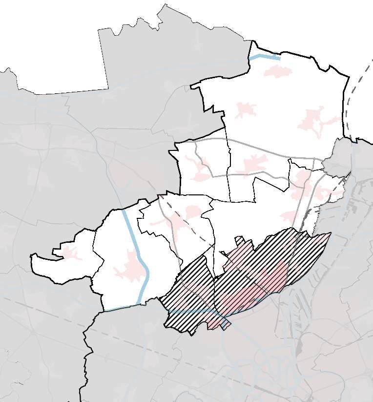 Meetjesland Cluster 4 OPP BEVOLKING DICHTHEID HUISHOUDENS 5+ 2017 Wooncluster WR Gent 2035 Woonluster 275 km² 1.266 km² 81.173 inw 695.790 inw 86.