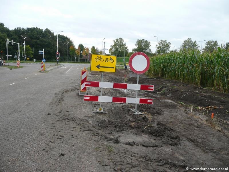 Fietsers en voetgangers tijdens de