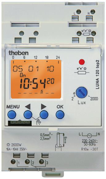 307141 01 N Digitale schemerschakelaar UNA 10 top 100100/ 10000 click Kabel 45 1. Fndamentele veiligheidsinstrcties! WAARSCHUWING evensgevaar door elektrische schokken of brand!