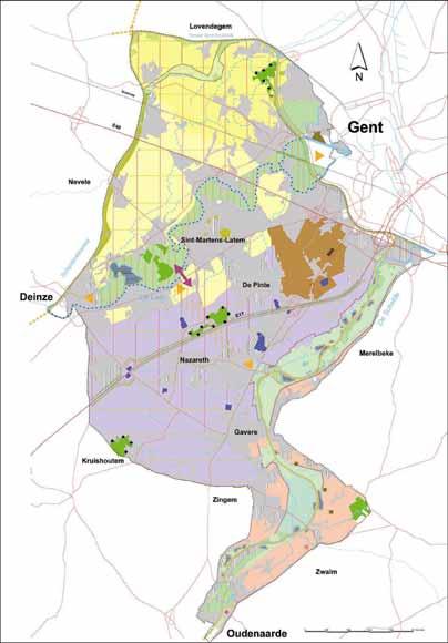 Inrichtingsplan Oude Kale OPTIES: Inrichting vallei Oude Kale voor waterwinning, natuur en landschap met landbouw als beheerder, landschappelijke integratie kunstmatige gronden en verbetering