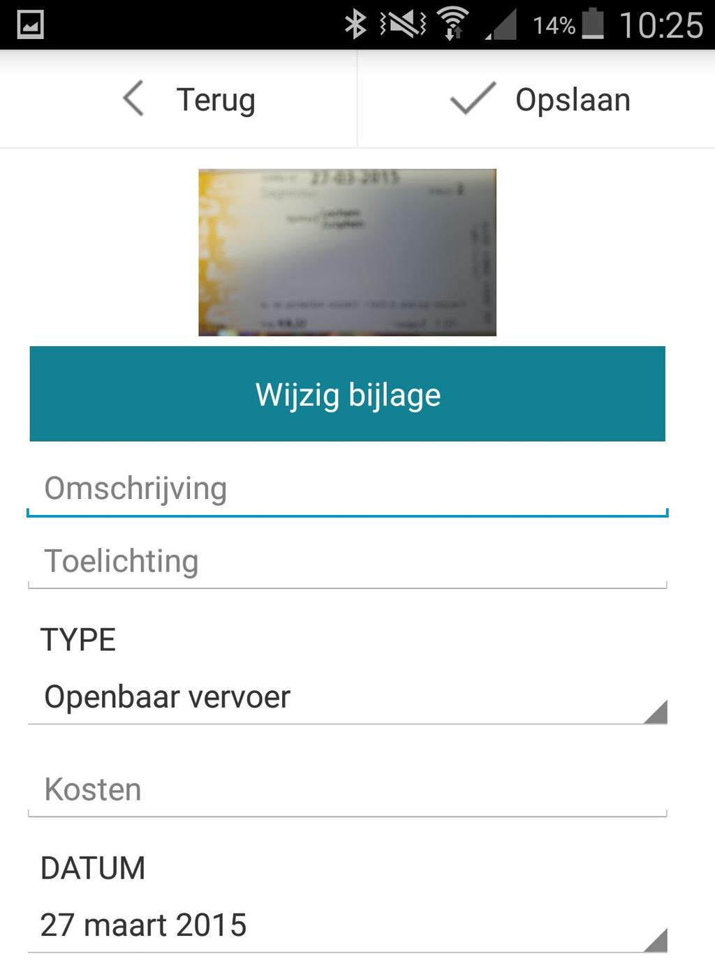 Wanneer gebruikt u wat? Openbaar vervoer: Treinkaartjes, busvervoer of andere openbaar vervoer die u gebruikt om te reizen voor u organisatie.