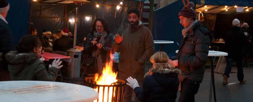 TERUGBLIK EMIEL MOYSONLAAN KERSTHAPPENING Zaterdag 16 december 2017 organiseerde het Buurtcomité Wolterslaan