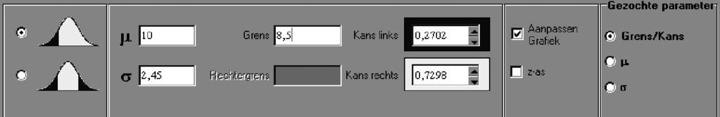 6 Je ziet in de figuur in het oek dat de normale enadering ij p = 0, nog niet erg goed werkt. Als je in de uurt van p = 05, komt is die enadering (hoewel nog niet helemaal ideaal) een stuk eter.