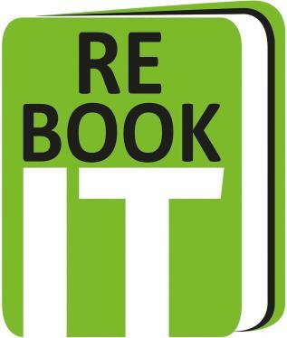 RE-BOOK IT Re-use knowledge Eco- and euro friendly second-hand student books info@rebookit.