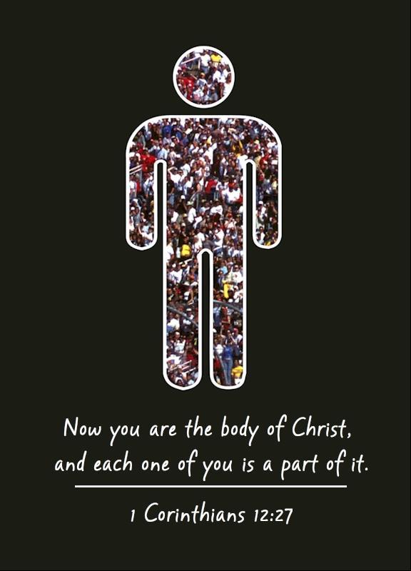 Christus is het hoofd en wij