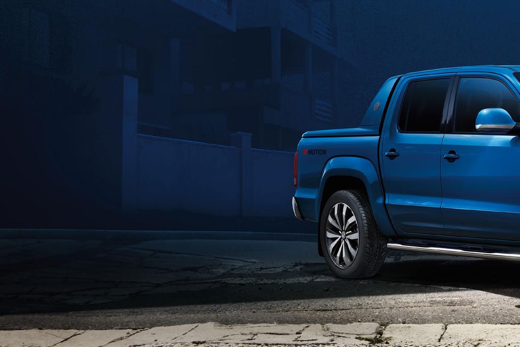 De premium V6 pick-up. De nieuwe Amarok. Onbegrensd off-road. Temperamentvol op het asfalt.