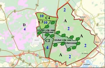 4. Zuidoost Veluwe en Veluwe Zuid West Momenteel werkt de FBE aan het faunabeheerplan grofwild.