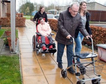 Bij het indelen in woongroepen wordt onder andere gekeken naar de leeftijd van de cliënten en hun ondersteuningsbehoefte.