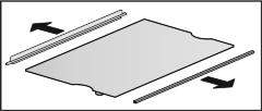 Onderhoud Draagplateaus demonteren u De plateaus kunnen worden gedemonteerd om te worden gereinigd. 5.1.5 Deelbare draagplateau gebruiken 5.2.