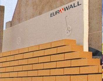 EUROWALL ( PUR ) : de ultradunne spouwisolatie Eurowall is een 100 % CFK-vrije isolatieplaat met een kern in hard polyurethaanschuim, bekleed met een gasdicht meerlagencomplex van