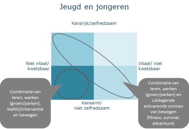 2 Het kader De reikwijdte van de pilot Doelgroepen De pilot zal zich richten op die inwoners van Maastricht die minder kansrijk/zelfredzaam zijn en/of minder vitaal of kwetsbaar zijn.