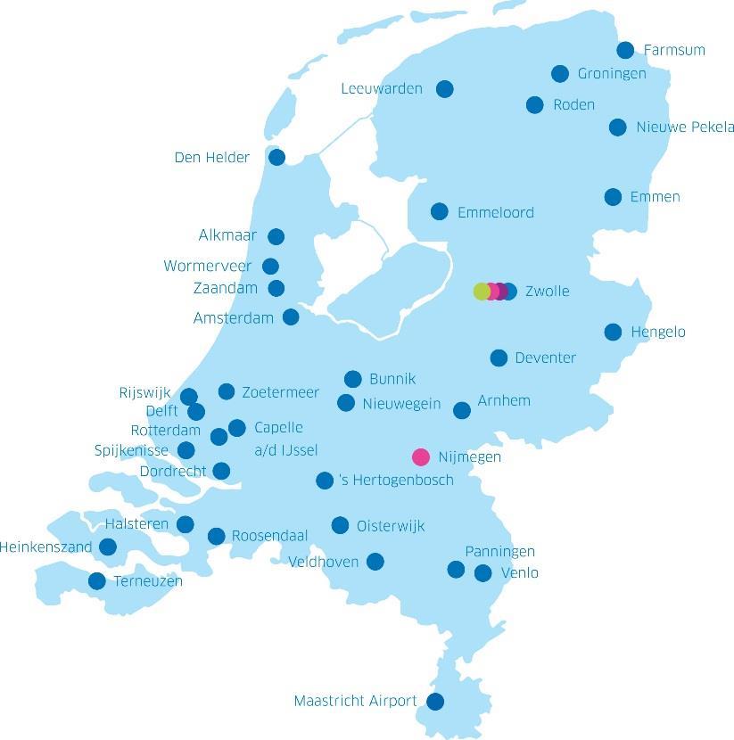 ENGIE Nederland Activiteiten en kerngetallen ENGIE Services Nederland Technische dienstverlening ENGIE Energie Nederland Duurzame productie & levering energiediensten zakelijke markt