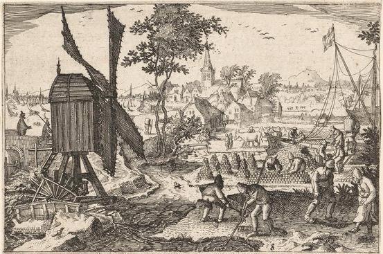 - 18 - Eeuwenlang bleef de grote invloed van kloosters bestaan totdat in 1580 al hun gronden verbeurd werden verklaard als gevolg van de reformatie, en in bezit kwamen van de Staten van Friesland.