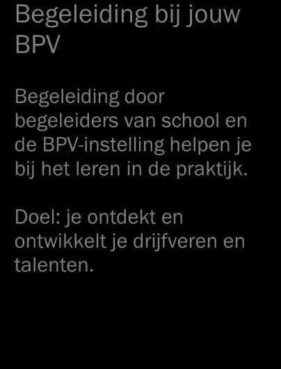 Hieronder lees je hoe de begeleiding vanuit de gedachte loopbaan van de student centraal vorm krijgt.