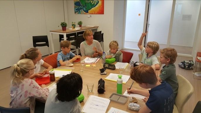 hebben de leerlingen van de leerlingenraad samen met juf Hetty vergaderd. Hieronder leest u een verslag van deze vergadering, geschreven door Rafael (groep 7b) en Stijn (groep 8b).