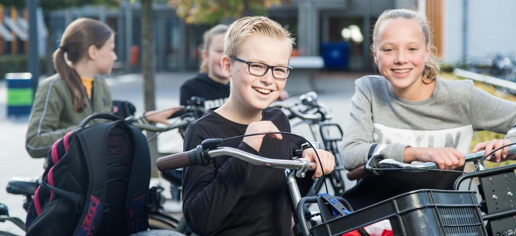 klassenindeling op basis van fietsroutes evenwichtige