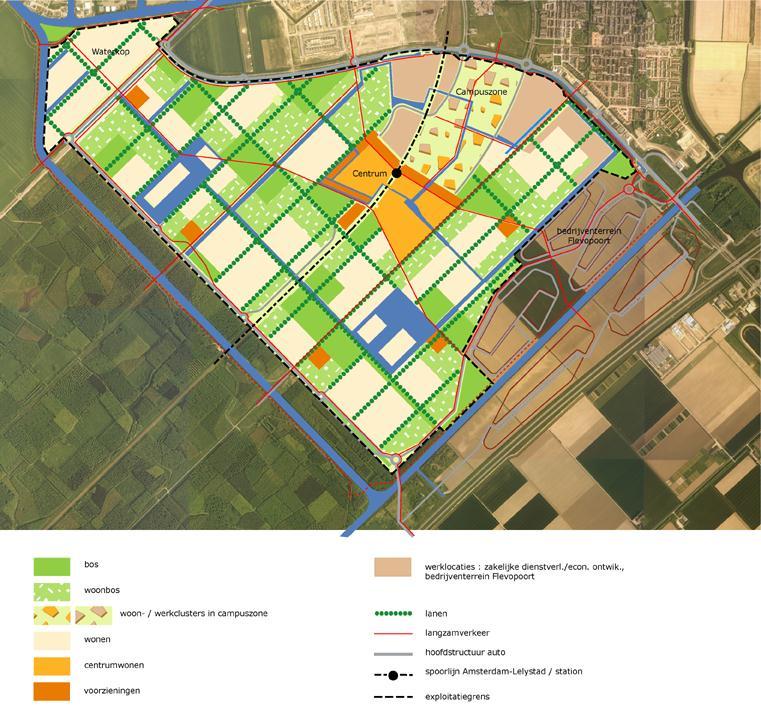 2 Voorgenomen activiteit 2.1 Het plangebied Zuid is een nieuw woongebied, dat zich uitstrekt van tot de Lage Dwarsvaart en de Lage Vaart. Figuur 2.