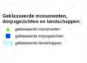 Scoping milieu-effecten 4.2.5 Onroerend Erfgoed 1 1 A In de nabijheid van het plangebied zijn er : Geklasseerde monumenten 1 Stenen windmolen (dd. 04.04.1944) Geklasseerde dorpsgezichten A Hoekhuis zgn.