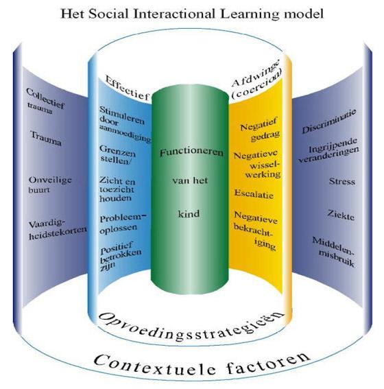 Figuur 1 Social Interactional Learning model Bron: http://www.pmto.