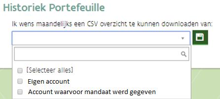 Via het vuilbakje kan u een gegeven mandaat op elk moment weer verwijderen. Door nogmaals te klikken op de knop Mandaat toevoegen kan u een mandaat geven aan verschillende andere partijen. 7.