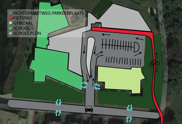 z n allen aan deze afspraken houden en het goede voorbeeld geven. Ziet u een onveilige situatie, meld het dan. Bij het ophalen van uw kind(eren) kunt u wachten op het schoolplein binnen het hek.